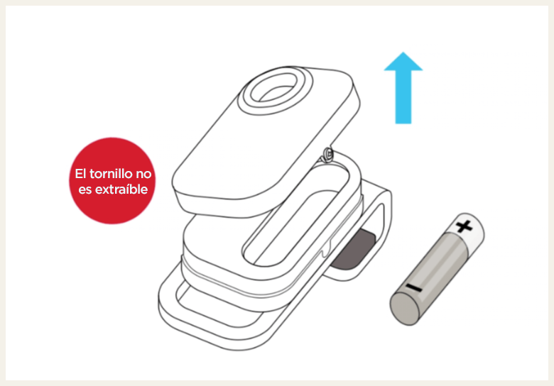 SmartCheck™ paso a paso: instalar la batería