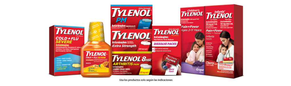 Imágenes de productos Tylenol
